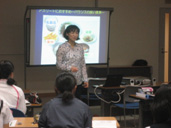 聖徳大学人文学部人間栄養学科柳沢香絵講師とそのスタッフによる「トップアスリートに必要な栄養の採り方」の指導