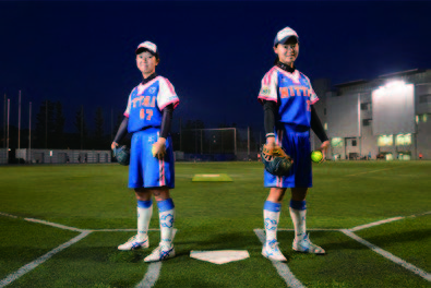 中山選手と長谷川選手の写真