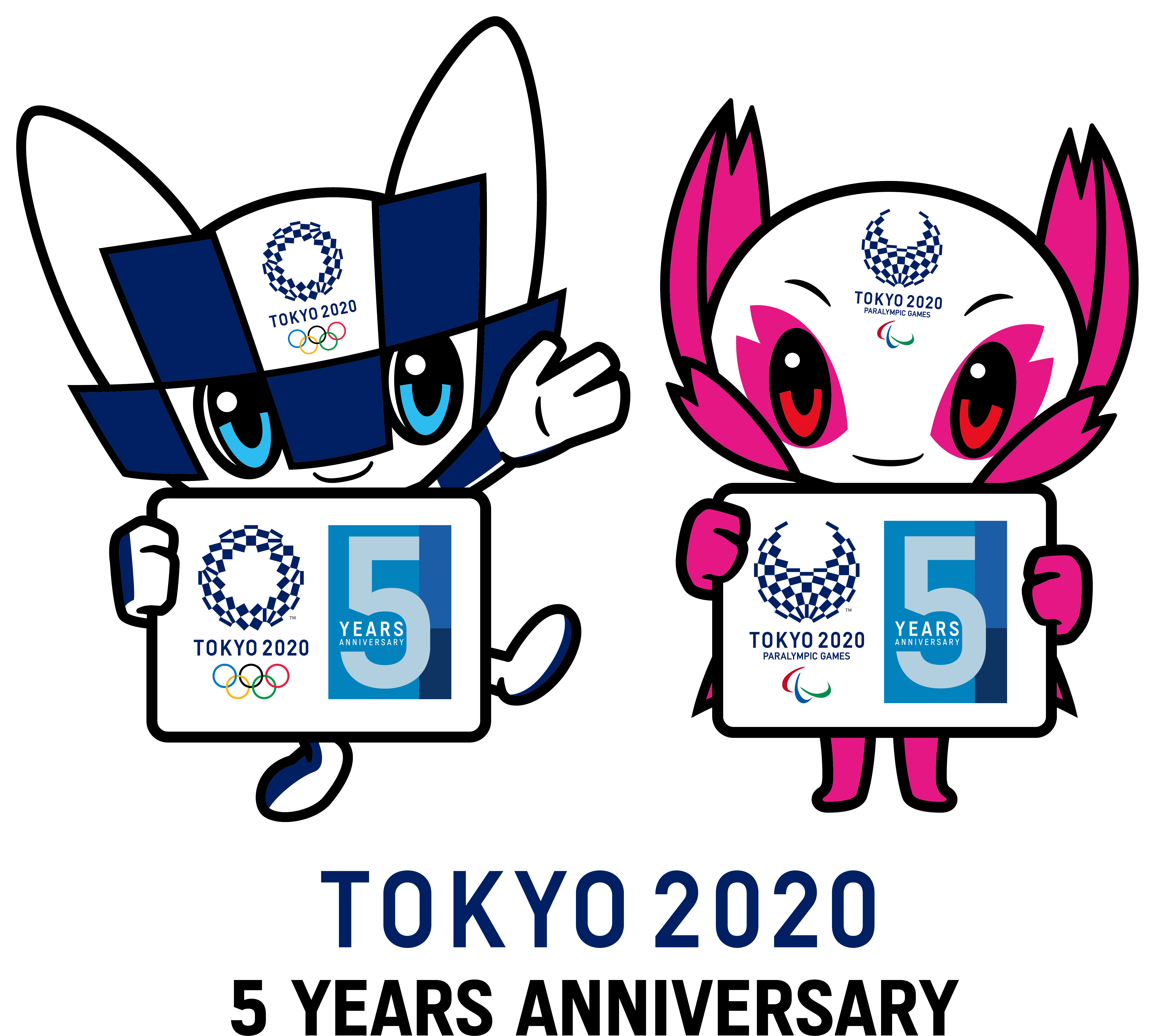 東京2020大会公式マスコット ミライトワとソメイティ