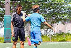 サムネイル：5人制サッカー（ブラインドサッカー）・コーチ　中川英治さん