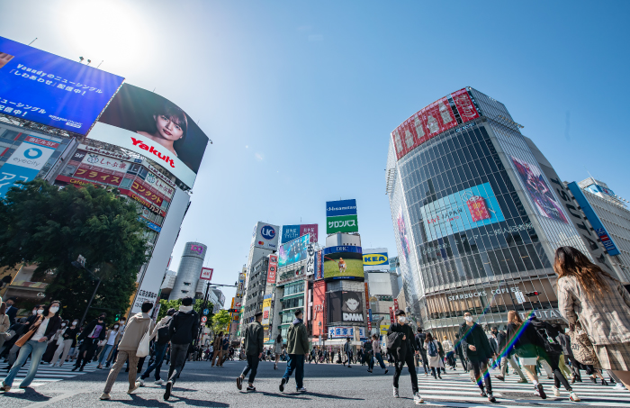 Shibuya Scramble Crossing