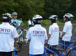 自転車操作方法の説明