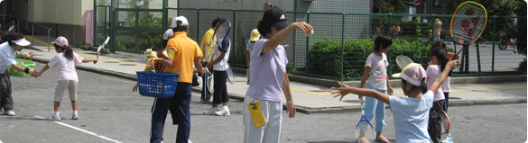 Sports volunteer