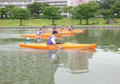 短距離レースでスピードを体感