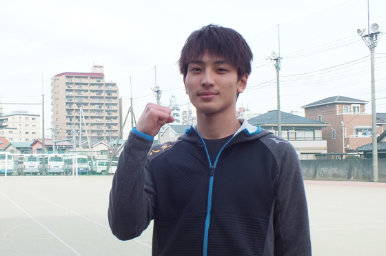 橋岡優輝選手の写真