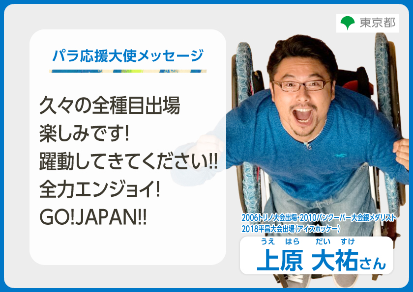 這是一張上原大輔的幻燈片照片。照片下方是需要朗讀的文字。