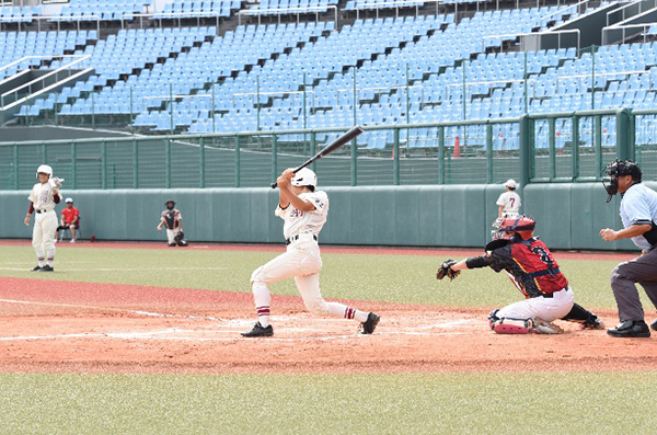 交流試合の様子