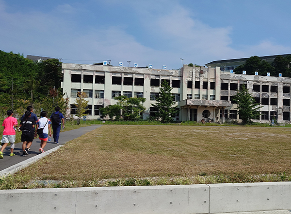 震災遺構門脇小学校（外観）