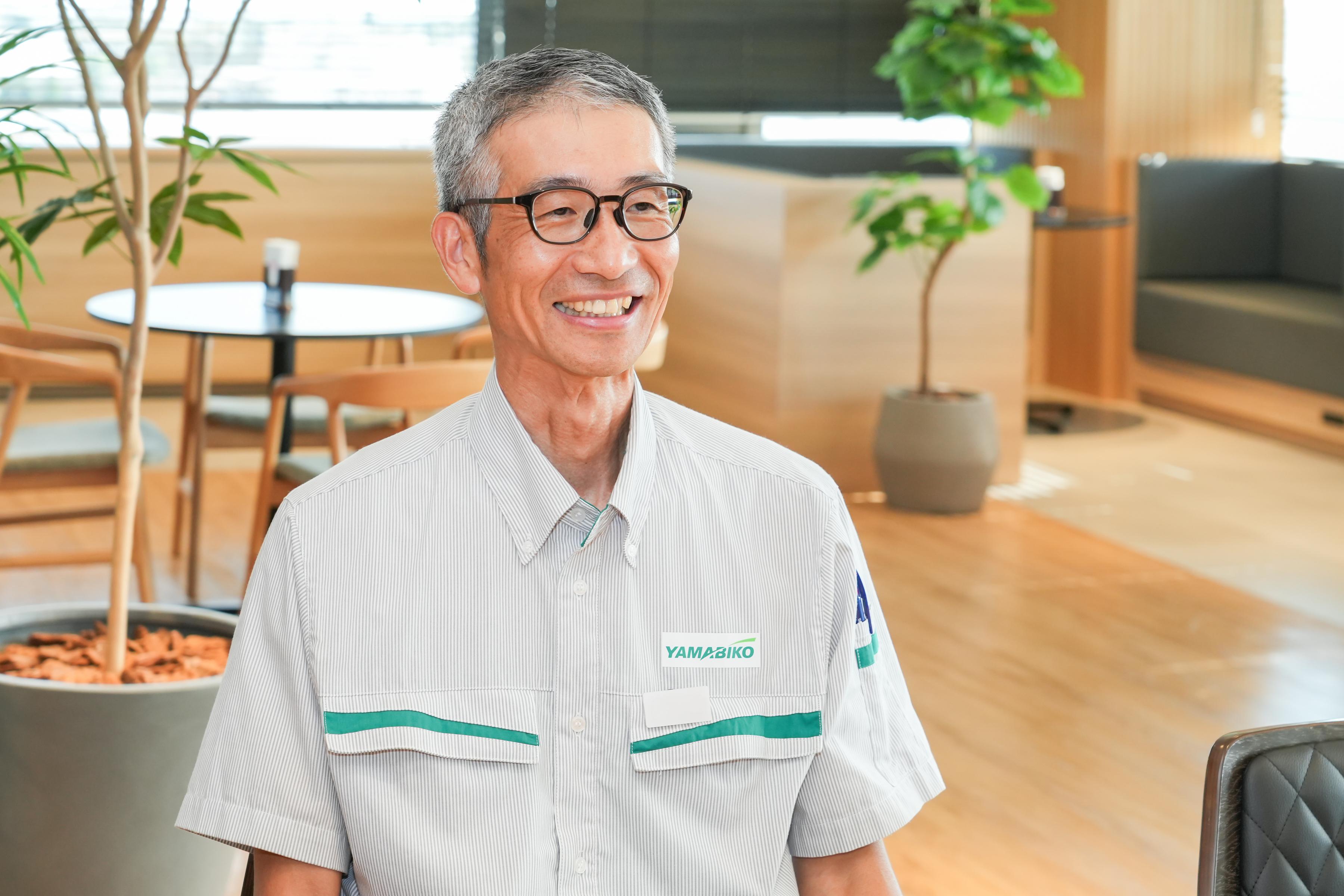 先行開発部 先行開発第一課 高嶋 正彦（たかしま まさひこ）さん