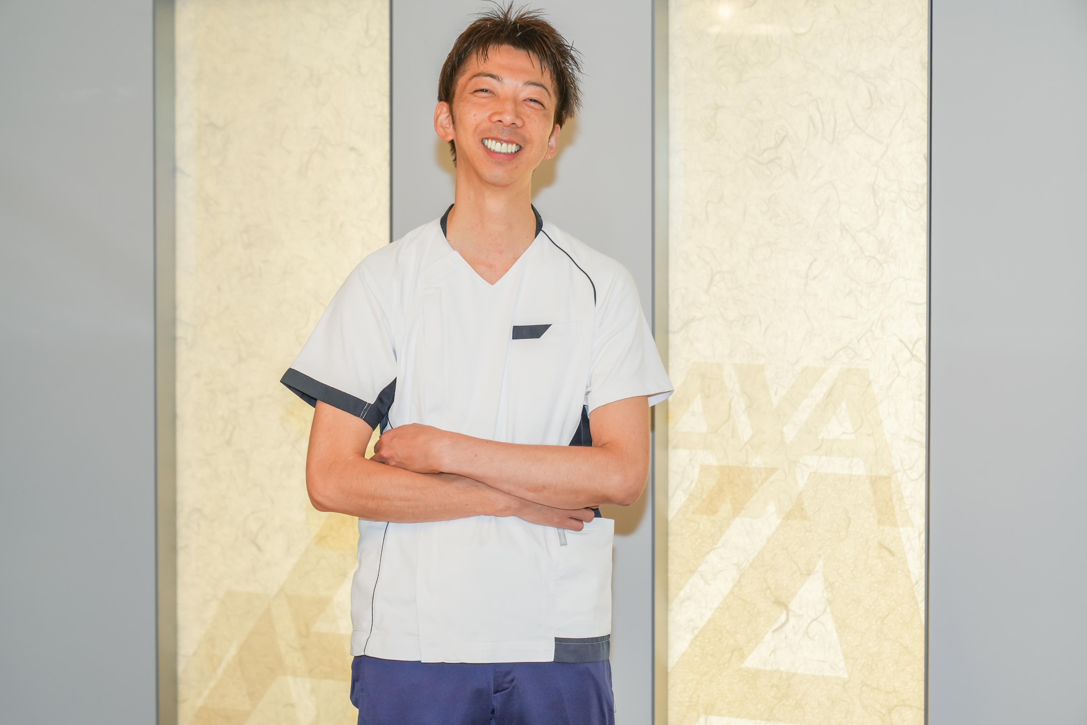 総務オフィスサービスチーム （マッサージルームRelaxa セラピスト） 関野 敦（せきの あつし）さん