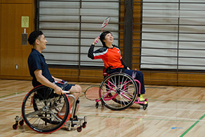 山崎悠麻選手の写真2