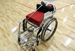 競技で使う車椅子