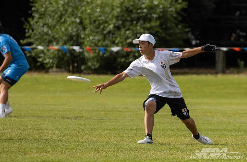 江崎 純乃介 選手（競技：フライングディスク）