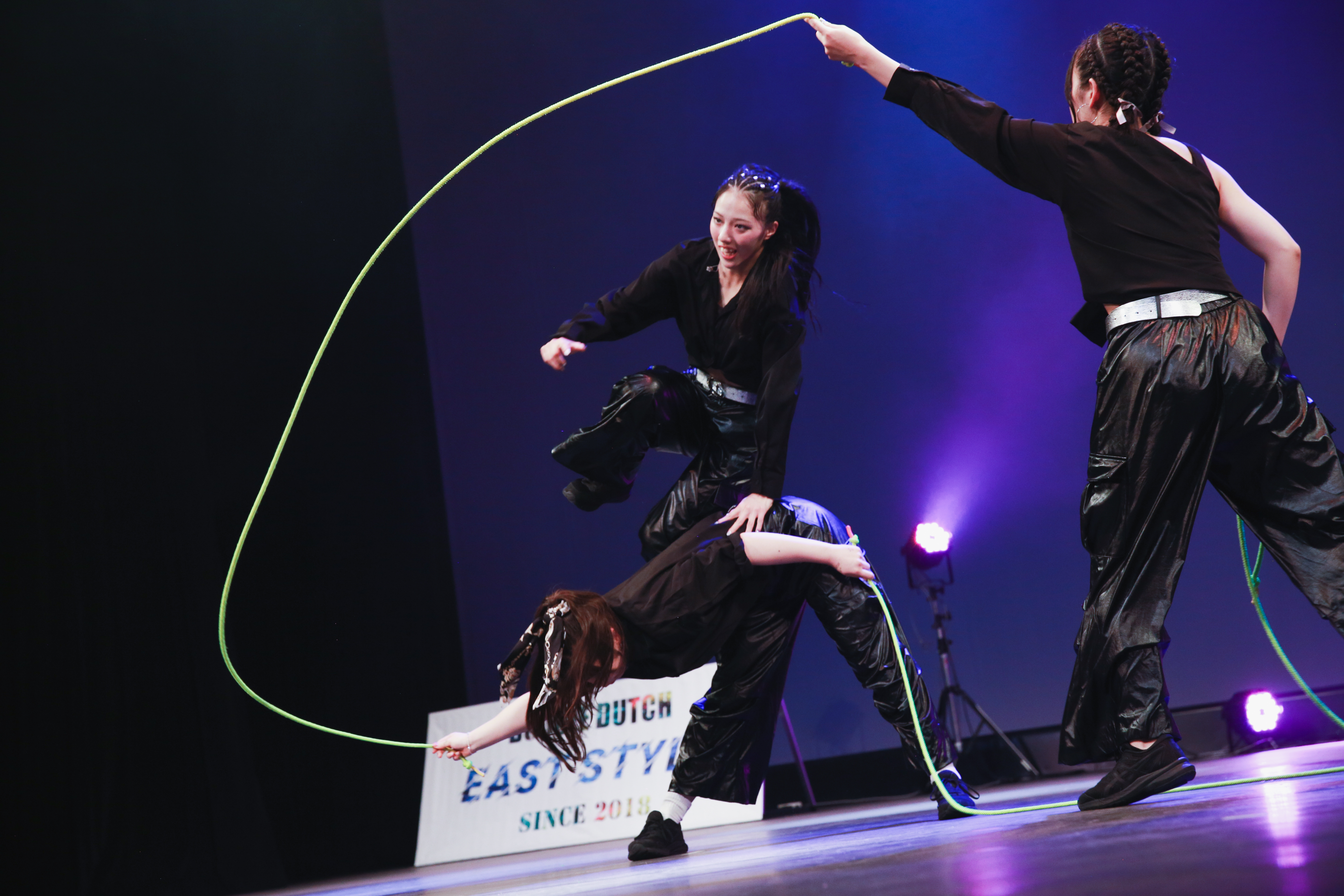 競技中の村岡 結愛選手