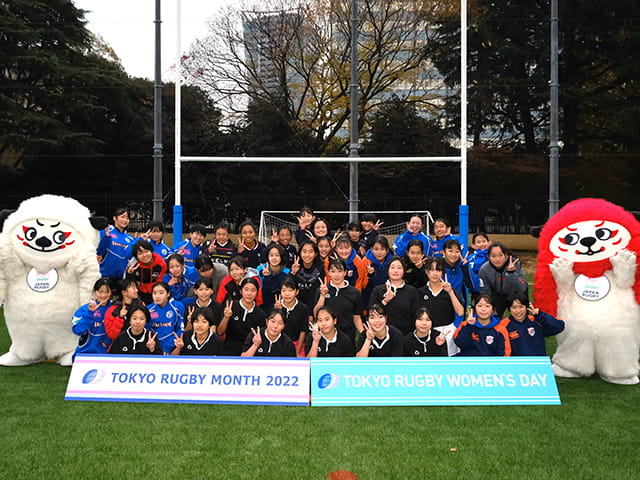 TOKYO RUGBY MONTH 2022当日の様子