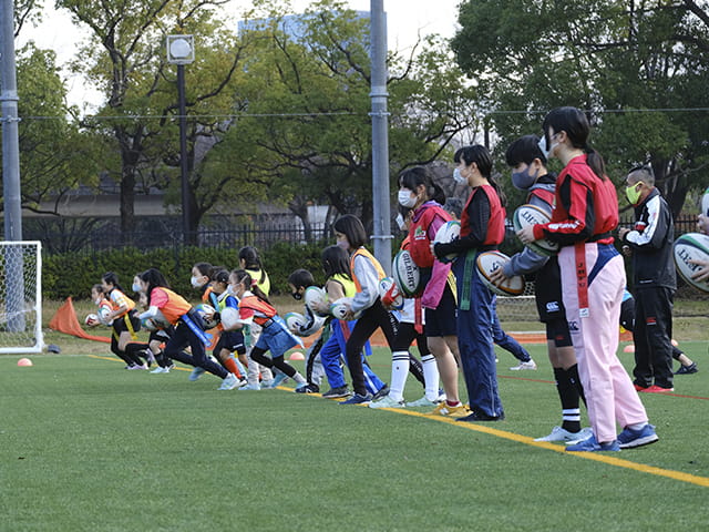 ラグビー体験会 