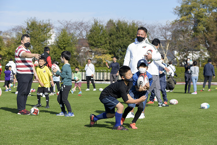 ラグビー体験会