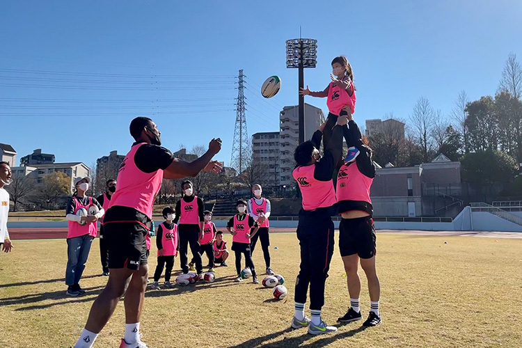 ラグビー体験会