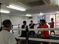 ボクシング練習1