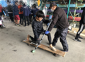 器具を使用した陸上トレーニング