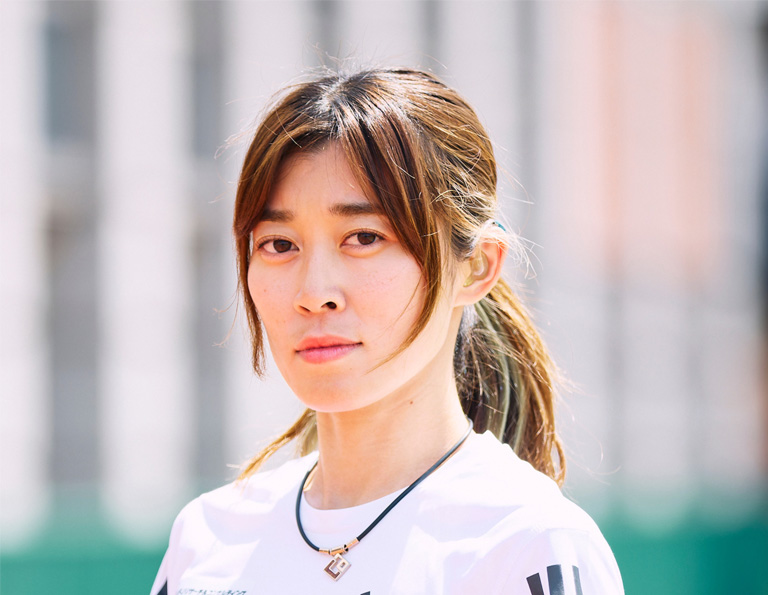 岡田海緒選手の写真